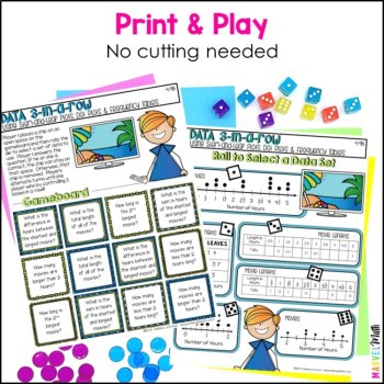No Prep Games for Dot Plots & Stem-and-Leaf Plots, image 3