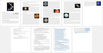 Planets Reading Comprehension Passage and Questions | Grade 8 and Up, image 3