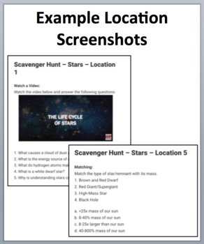 Stars – A Device-Based Scavenger Hunt Activity | Types of Stars, Life Cycle, image 3