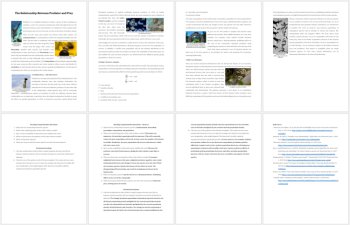 Predator Prey Relationships - Science Reading Article - Grade 8 and Up, image 3