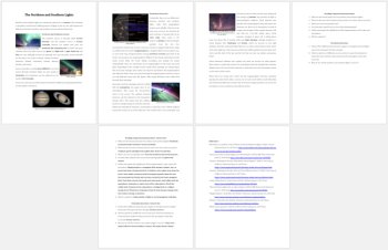 The Northern and Southern Lights - Science Reading Article - Grade 8 and Up, image 3