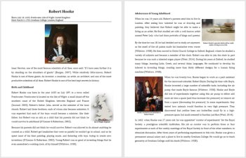 Robert Hooke - A Famous Scientist Reading - Google and Office Versions, image 2