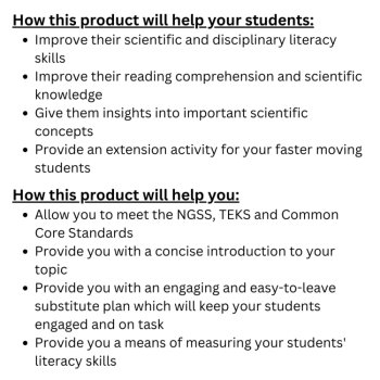 Pesticides Reading Comprehension Passage & Questions | 6th, 7th, 8th Grade, image 3