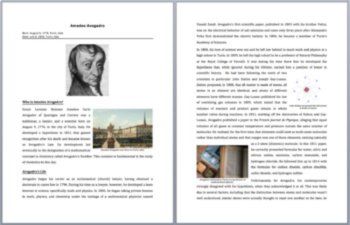Amedeo Avogadro - A Famous Scientist Reading - Google and Office Versions, image 2