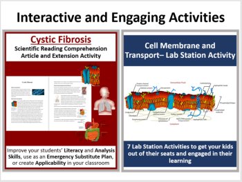 Cell Membrane and Transport 5E Lesson Bundle | Hypotonic, Hypertonic, Isotonic, image 4