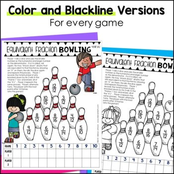 4th Grade No Prep Games for all Common Core Fraction Standards, image 4