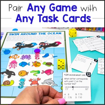 4th Grade STAAR Review Math TEKS - Games, Assessments, STAAR Practice, image 2