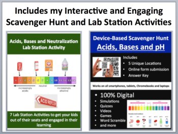 Acids, Bases, and pH - Complete 5E Lesson Bundle | Neutralization Reactions, image 4