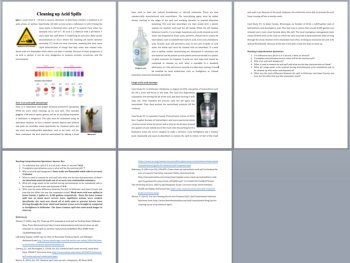 Cleaning up Acid Spills Science Reading Article | Acid Spill Cleanup, What is pH, image 3