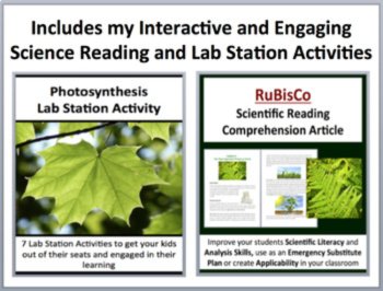 Photosynthesis Complete 5E Lesson Bundle | How Photosynthesis Works, RuBisCo, image 3