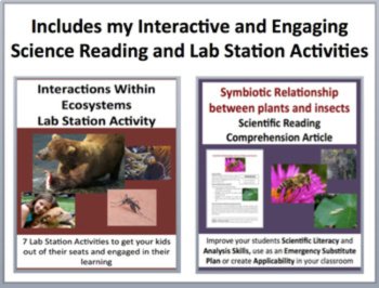 Interactions Within Ecosystems - Biotic and Abiotic - Complete 5E Lesson Bundle, image 4