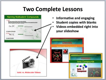 Molecular and Ionic Compounds Complete 5E Lesson Bundle | Covalent, Multivalent, image 3