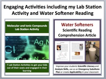 Molecular and Ionic Compounds Complete 5E Lesson Bundle | Covalent, Multivalent, image 4