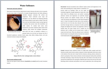 Water Softeners and Hard Water Reading | Comprehension Passage and Questions, image 2