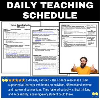 Space Exploration 5E Lesson Bundle — Explore Space (ISS, Microgravity, Future), image 2
