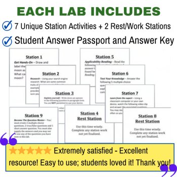 Science Lab Station Activity Mega Bundle - 130 Lab Station Activities | Dry Labs, image 3