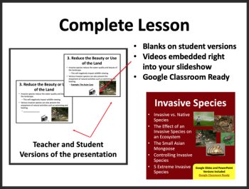 Invasive Species 5E Lesson Bundle | Limiting the Spread, Biodiversity Importance, image 4