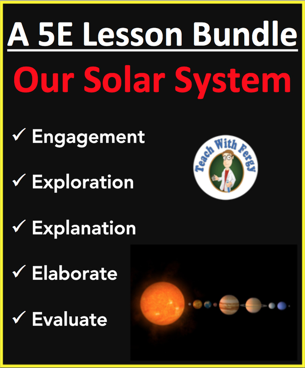 Our Solar System - Complete 5E Lesson Bundle