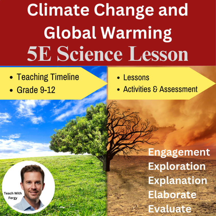 Climate Change and Global Warming 5E Lesson | Case Study, Activity, Lesson