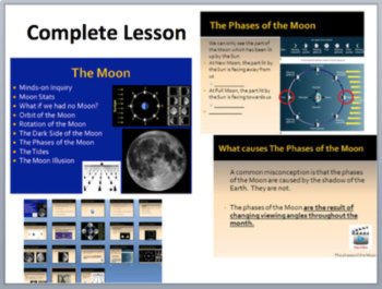 The Moon and its Phases 5E Lesson Bundle | Phases of the Moon, Worksheets, Tides, image 3
