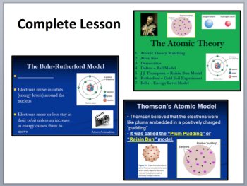 Atoms and the Atomic Theory Complete 5E Lesson Bundle | atomic number, mass, image 3