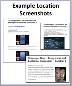 Ecosystems and Ecological Succession – A Device-Based Scavenger Hunt Activity, image 3