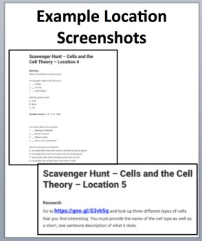 Cells and the Cell Theory Device-Based Scavenger Hunt | Eukaryotic, Prokaryotic, image 3