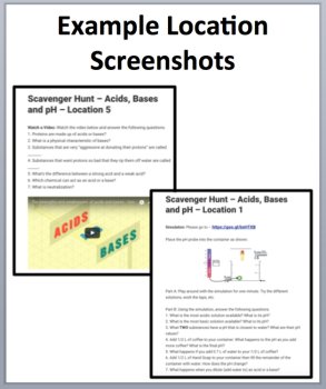 Acids, Bases and pH – Device-Based Scavenger Hunt Activity | Acid Reflux, image 4