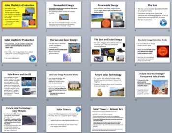 Solar Electricity Production - An Introduction to Solar Power! - Lesson, image 3