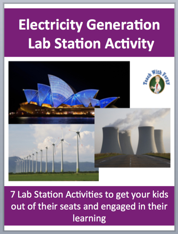 Electricity Production Lab Station Activity | 7 Hands-on Activities