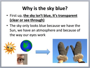 Why is the Sky Blue? Why are Sunsets Red? - PowerPoint Inquiry Lesson, image 3