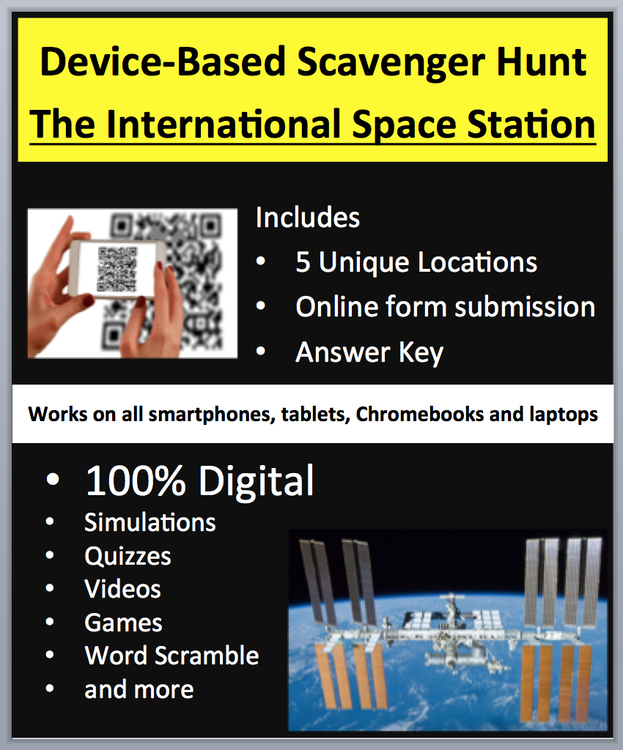 The International Space Station – Digital Scavenger Hunt Activity | ISS