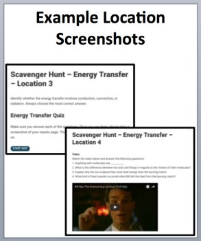 Energy Transfer – Digital Scavenger Hunt | Conduction, Convection, Radiation, image 4
