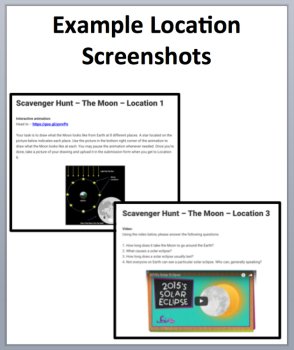 The Moon – Device-Based Scavenger Hunt Activity | Moon Phases, Misconceptions, image 4