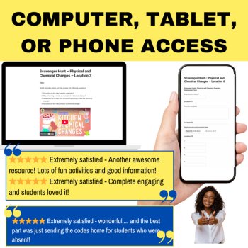 Physical and Chemical Changes – Device-Based Scavenger Hunt Activity, image 4