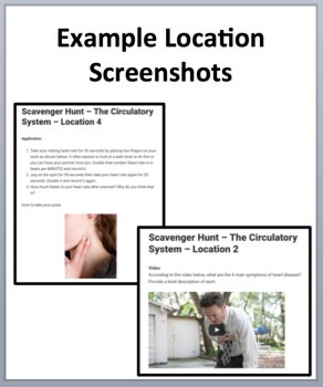 The Circulatory System – Device-Based Scavenger Hunt Activity-Let the Hunt Begin, image 4