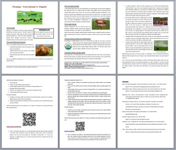 Farming: Organic vs. Conventional - Science Reading Article - Grade 8 and Up, image 3