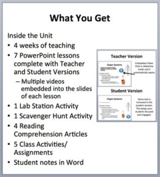 Cells - Understanding Life Systems Unit Complete Bundle - Lessons and Activities, image 2
