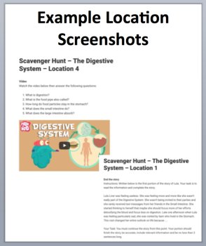 The Digestive System - Device-Based Scavenger Hunt Activity | Human Digestion, image 4