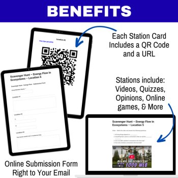 Energy Flow in Ecosystems - A Digital Scavenger Hunt Activity | Food Webs, image 4