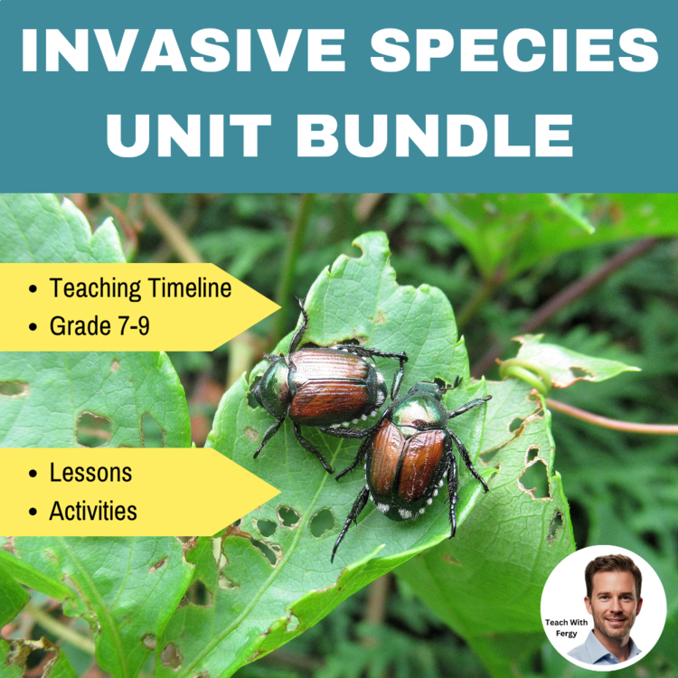 Invasive Species Bundle - Complete Unit - Lesson, Lab Station Activity, Readings