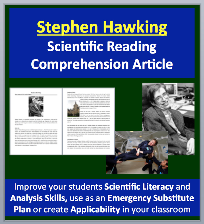 Stephen Hawking - A Famous Scientist Reading