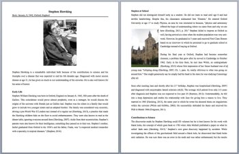 Stephen Hawking - A Famous Scientist Reading, image 2