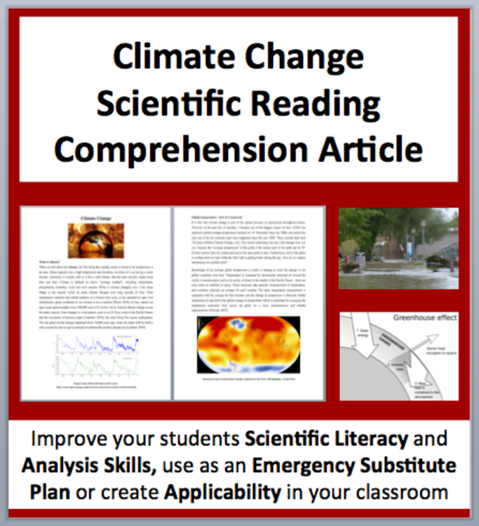Climate Change: The Reality and Danger - Science Reading Article | Grade 8 & Up