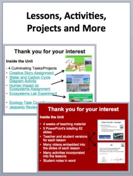 Space, Flight, Ecology and Electricity Unit Bundle - Everything you need, image 4