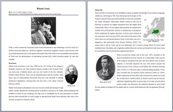 Nikola Tesla - A Famous Scientist Reading - Google and Office Versions, image 2
