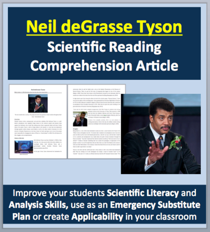 Neil deGrasse Tyson - A Famous Scientist Reading - Google and Office Versions