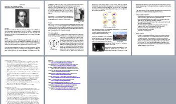Niels Bohr - A Famous Scientist Reading - Google and Office Versions, image 2