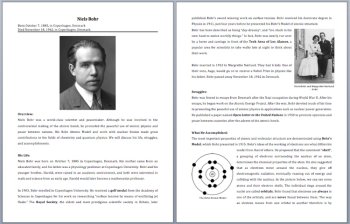 Niels Bohr - A Famous Scientist Reading - Google and Office Versions, image 3
