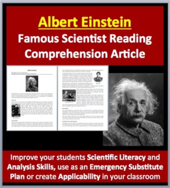 Albert Einstein - The Father Of Science - A Famous Scientist Reading